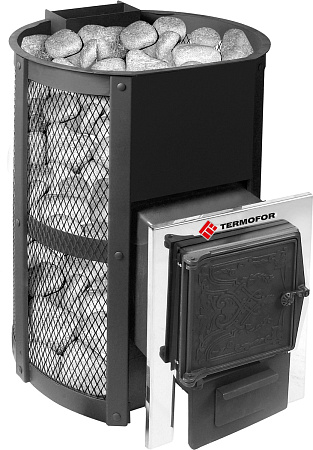 Печь Термофор Кольчуга 14-18 (чугунная дверца без парогенератора)